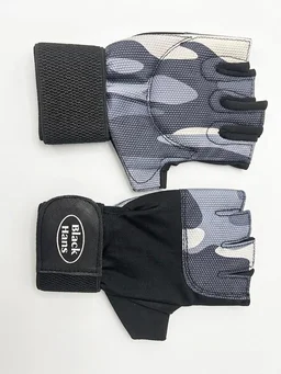 Fairbizps Store FAIRBIZPS Unisex Gym Gloves with Wrist Support for Men & Women | Anti-Slip Workout Gloves for Weight Lifting, Cycling, Fitness, Training & Exercise... - Multi