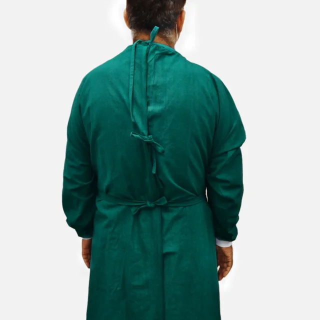 FAIRBIZPS PLAIN SURGEON GOWN GREEN XXL - XXL, Green