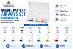FAIRBIZPS Guedel Pattern Airways Set Pack Of 8 Pieces