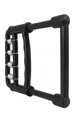 FAIRBIZPS Finger & Hand Grip Exerciser for Physiotherapy | Quality Plastic Fitness Gripper for Strength Training - Black
