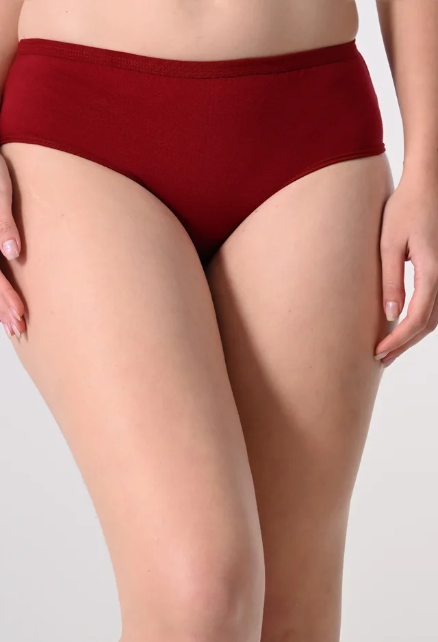 FAIRO STORE Women's Cotton Panties Comfortable Solid Panties Multicolor(XXL 100 cm) Panties (Pack of 3) - XXL (100 cm)