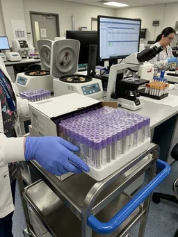 FAIRBIZPS Non Vacuum Blood Collection Tube With Clot Activator Purple Cap 4ml Sterile Serum Tubes Pack Of 100 For Lab Diagnostic Use - Levendor