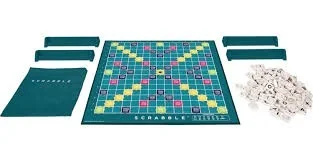FAIRBIZPS Scrabble Flip Board With Coin