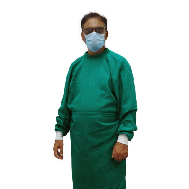 FAIRBIZPS PLAIN SURGEON GOWN GREEN XXL - XXL, Green