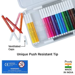 Doms Aqua Sketchpen 24shade (125 MRP)