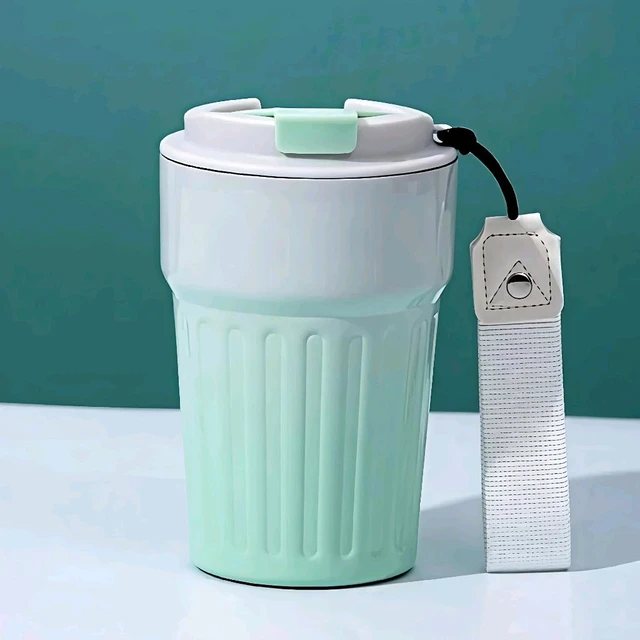 970#21 Stainless Steel Vacuum-insulated Coffee Mug (400ml)