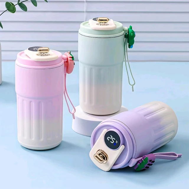 970#26 Smart Coffee Thermos With A Built-in LED Temp. Display (450ml)