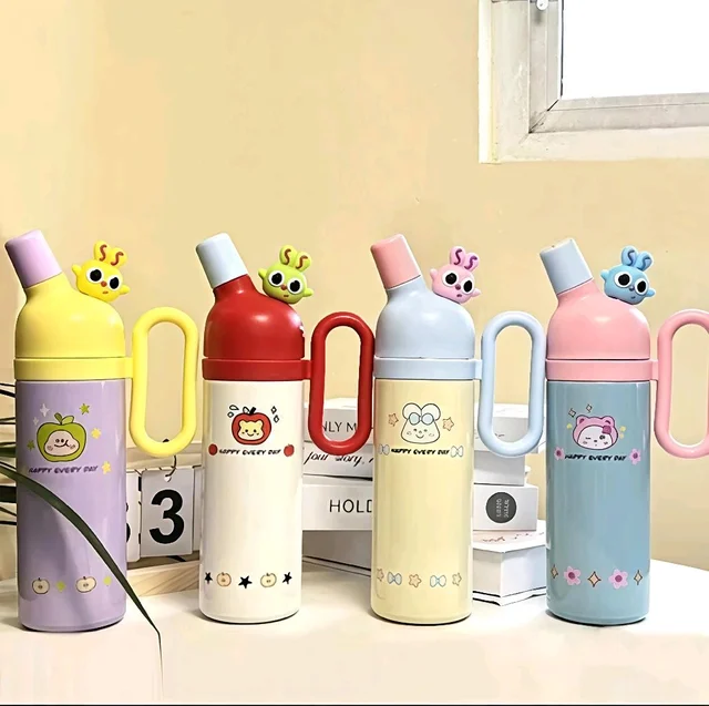 960 Kawaii Little Angel Insulated Cartoon Doll Tumbler (800ml)