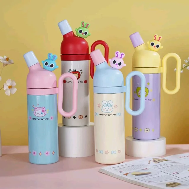 FY 6253 Kawaii Little Angel Insulated Cartoon Doll Tumbler (800ml)