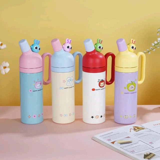 FY 6253 Kawaii Little Angel Insulated Cartoon Doll Tumbler (800ml)
