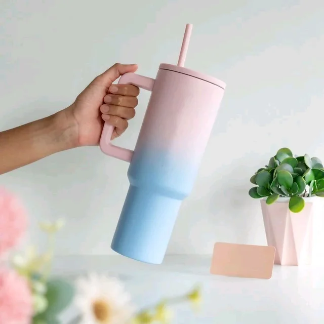 679 Cotton Candy Haze Insulated Stainless Steel Tumbler 40oz (1200ml)