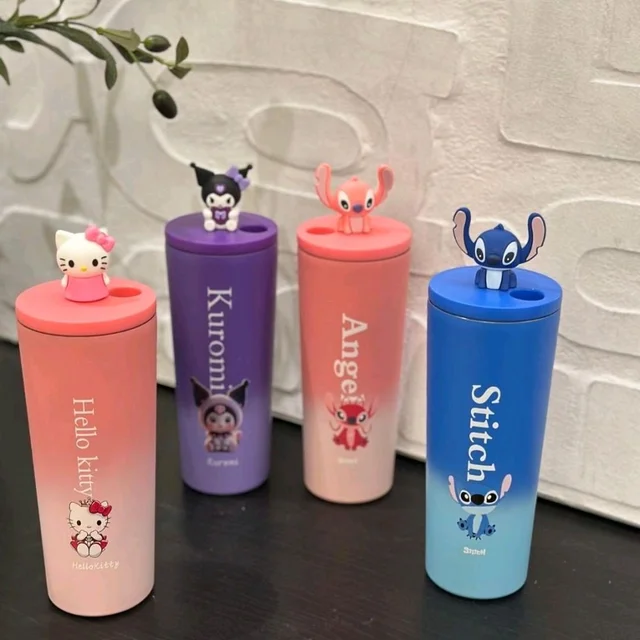 970#195 Kawaii Character 3D Insulated SS Sipper Tumbler (500ml)