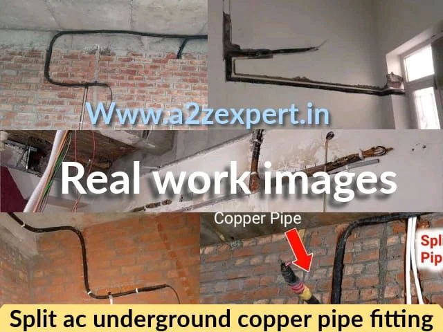 Split Ac Copper Pipe Fitting Price Per Feet