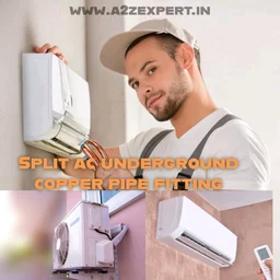Split Ac Copper Pipe Fitting Price Per Feet - 1/2 1/4, Flush Orange