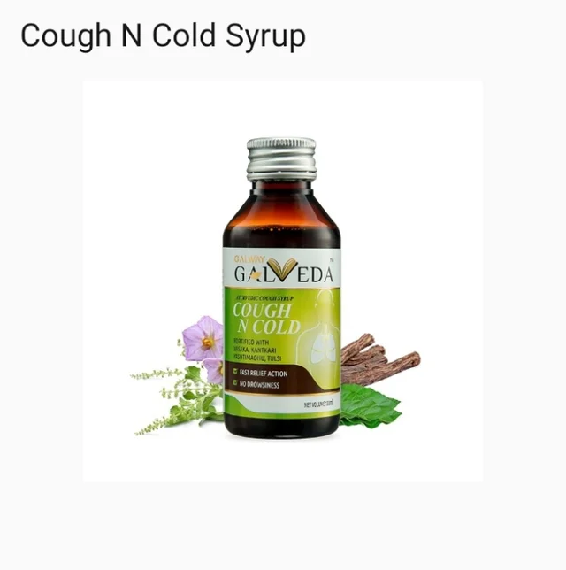 Galveda Cough &Cold Syrup 