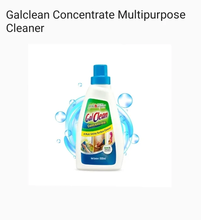 Galclean Concentrate Multipurpose Cleaner 