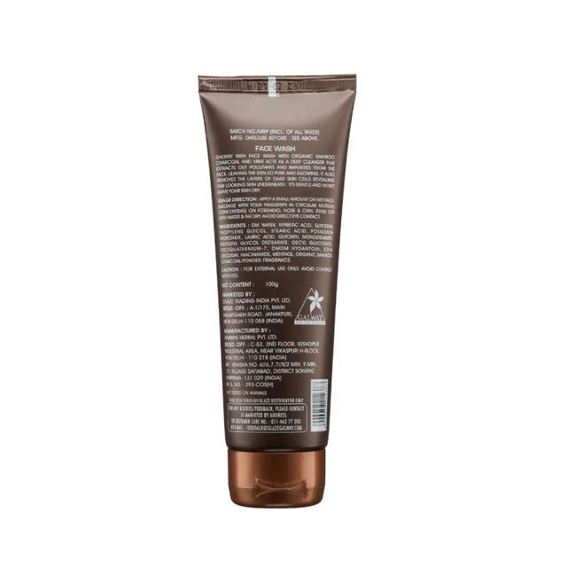 Galway MEN FACEWASH With Charcol
