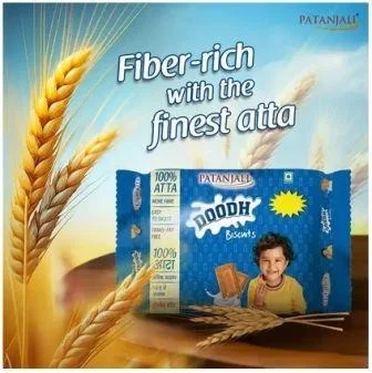 PATANJALI Doodh Biscuit Plain Biscuit (Sada Biscuit) (800 g)