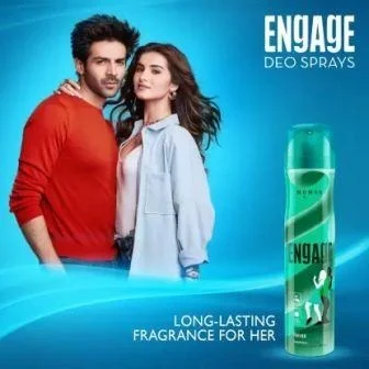 Engage Garden Mystique, Spicy and Woody, Skin Friendly Deodorant Spray - For Women (150 ml)