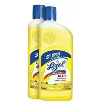 Lizol Disinfectant Surface and Floor Cleaner Citrus 625 ml