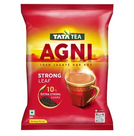 Tata Tea Agni Strong Leaf Black Tea Pouch (1 kg)