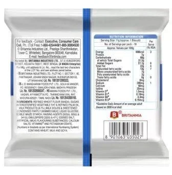 BRITANNIA Milk Bikis Biscuits Cream Sandwich Biscuit (200 g)