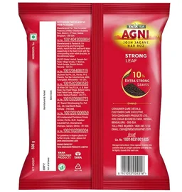 Tata Tea Agni Strong Leaf Black Tea Pouch (500 G)