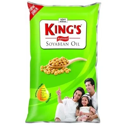 Kings Soyabean Oil Pouch (Soyabean Tel) 750 ml