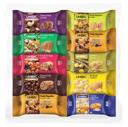 UNIBIC Assorted Cookies Biscuit (Cookie) (10 x 67.5 g)