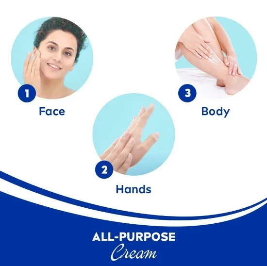 Nivea Soft Light Moisturiser Cream for Face, Hands & Body 100 ml