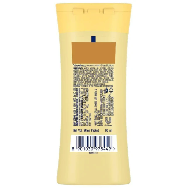 Vaseline Intensive Care Deep Moisture Body Lotion 90 ml