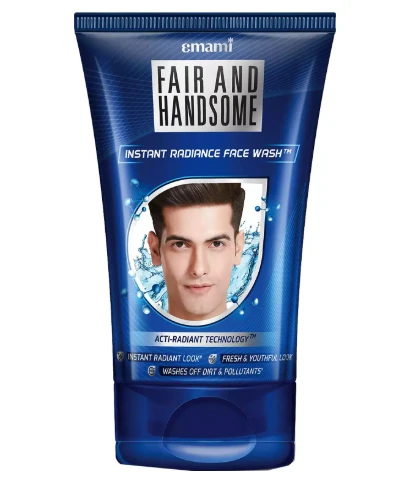 Fair And Handsome Instant Radiance Face Wash - 100 Gm