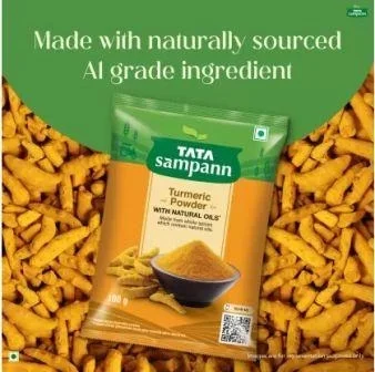 Tata Sampann Turmeric Powder With Natural Oils, Haldi Powder (500 g)