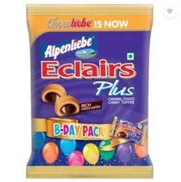 Alpenliebe Eclairs Plus Chocolate, Caramel Toffee (425 g)