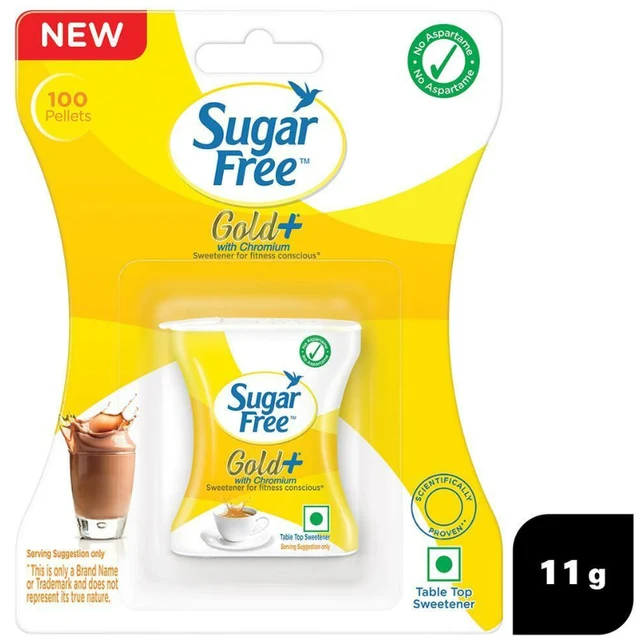 Sugar Free Gold Table Top Sweetener 11 g 100 Pellets