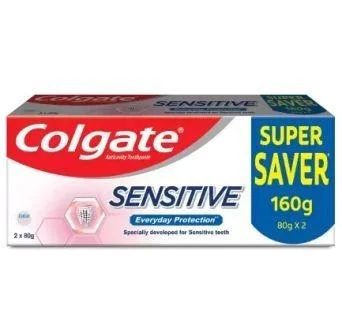 Colgate Sensitive Everyday Protection Toothpaste (160 g, Pack of 2)