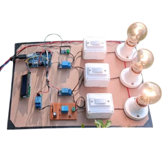 Over Load Protection Project (180W) Using Ac Load 