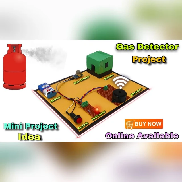 LPG Gas Detector Project