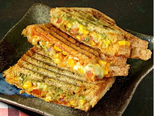 Sweet Corn Sandwich 