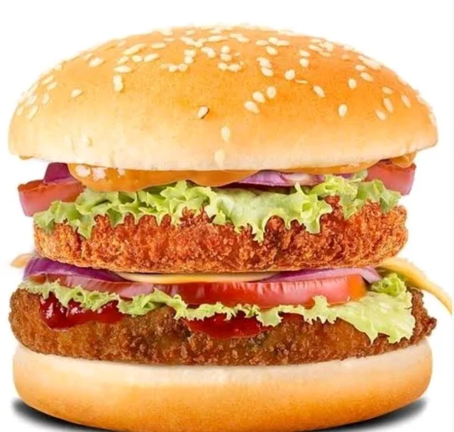 Double Tikki Burger 