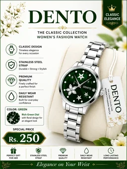 DENTO Women's Fashion Watch