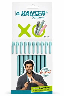 Hauser XO Original Premium Ball Pens – Aqua Blue