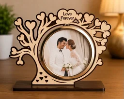 Love Forever Wooden Photo Frame