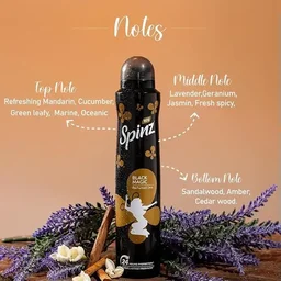 New Spinz Black Magic Perfumed Deo for Women -  50 ML