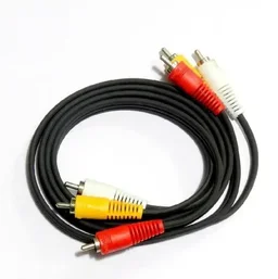 RCA to 3 RCA Male Cable / TV-out Cable 