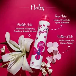 New Spinz Mystic White Perfumed Deo for Women - 50 ml