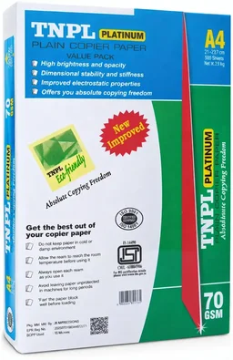 TNPL Copier Unruled A4 70 gsm A4 paper