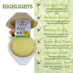 Tunas Lime Soap | Glow Boost | Oil Control |