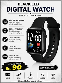 LED Digital Watch