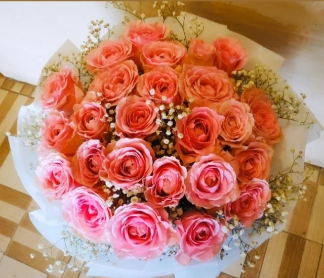 Pink Rose Bunch